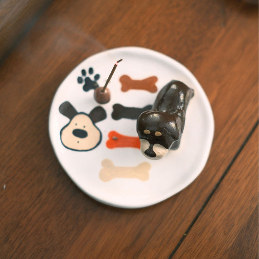 Puppy Incense Holder – Handmade Original Design