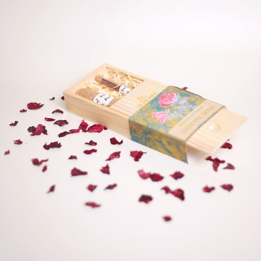 Multiple Dream of Petals rose incense sticks arranged together | Dream of Petals