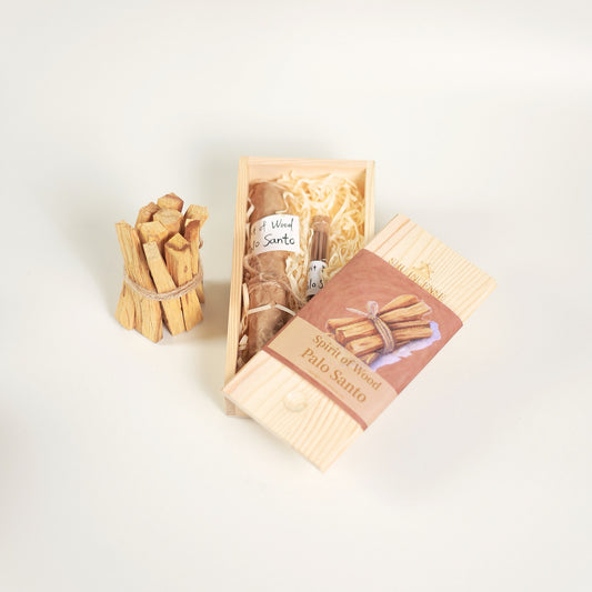 Close-up of Spirit of Wood palo santo incense sticks | Spirit of Wood