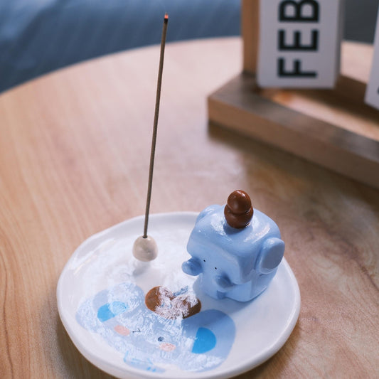 Elephant Incense Holder – Handmade Original Design