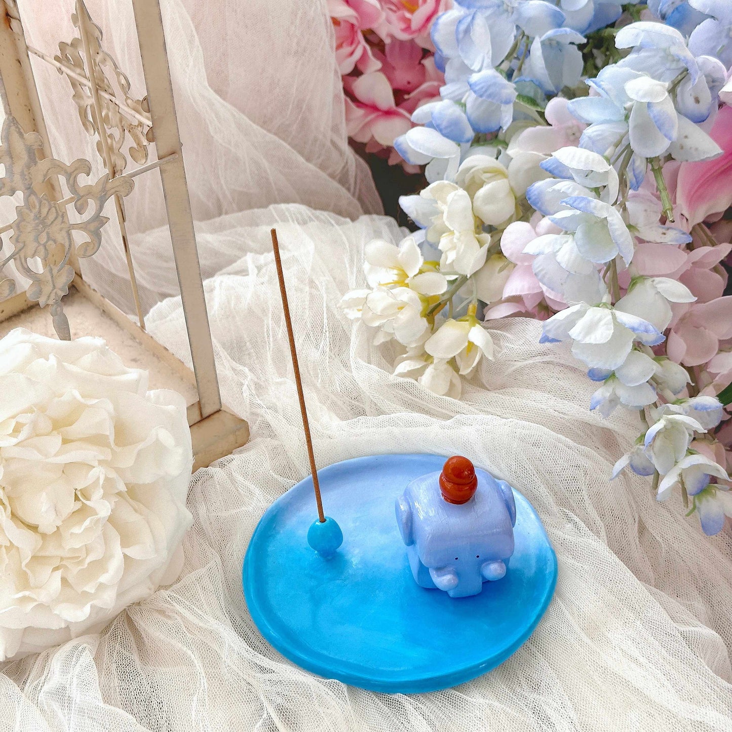 Elephant Incense Holder – Handmade Original Design