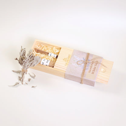Close-up of Sacred Purity white sage incense sticks | Sacred Purity