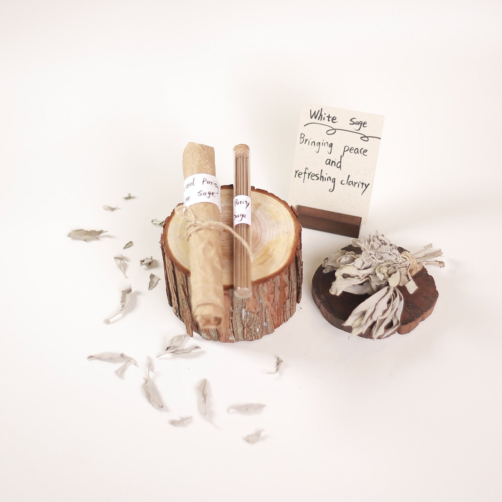 Set of Sacred Purity white sage incense sticks | Sacred Purity