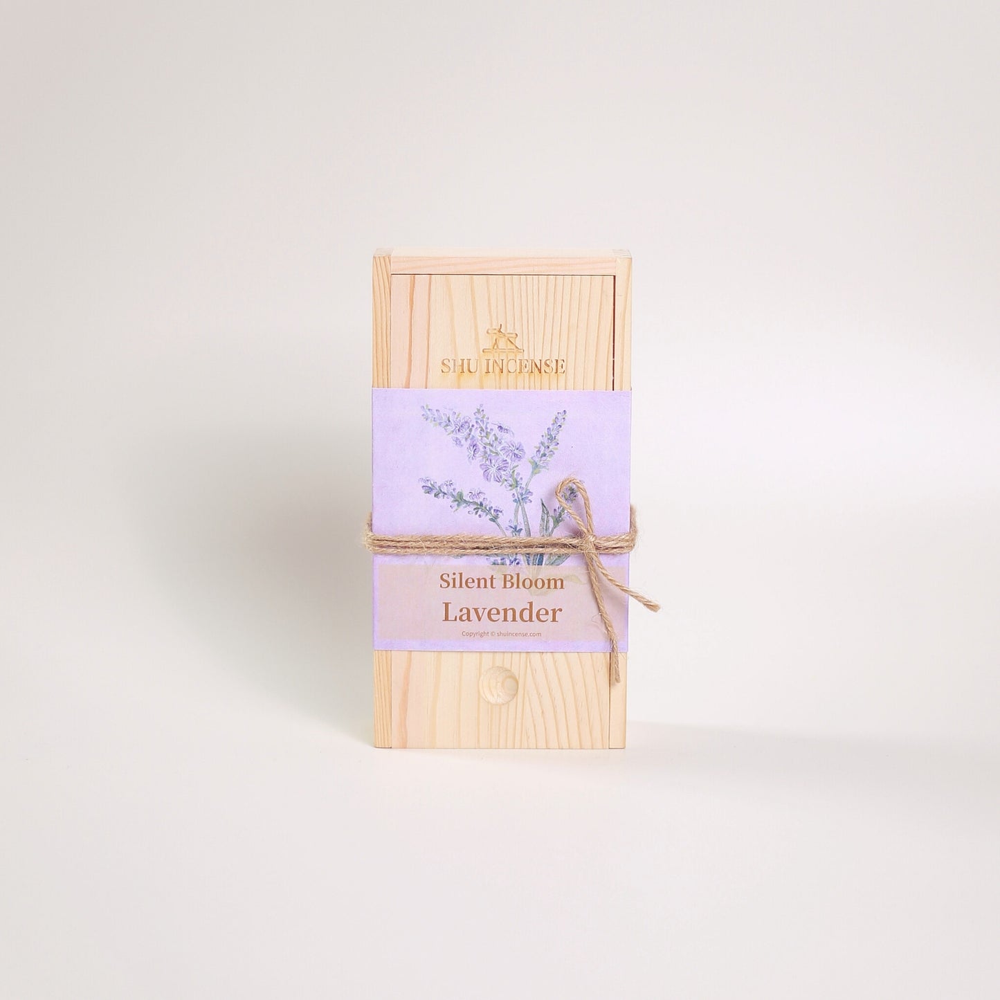 Silent Bloom lavender incense sticks in packaging | Silent Bloom