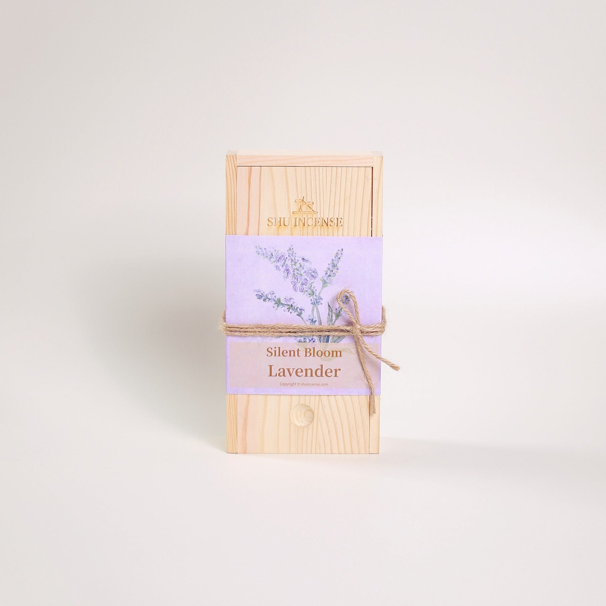 Silent Bloom lavender incense sticks in packaging | Silent Bloom