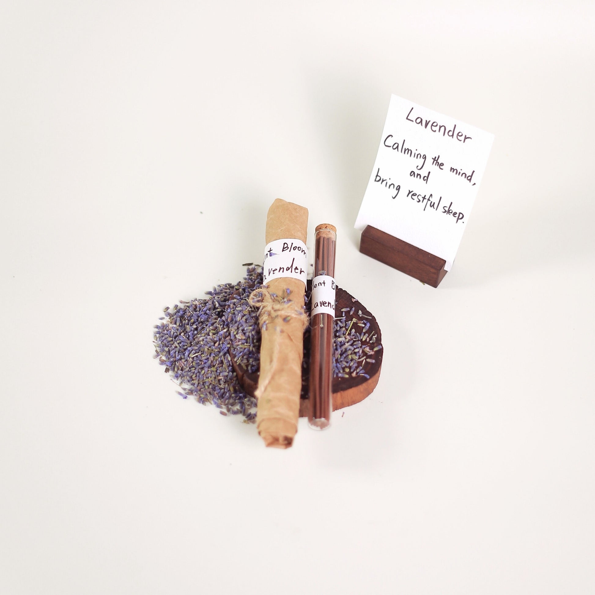 Set of Silent Bloom lavender incense sticks | Silent Bloom