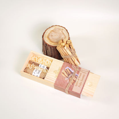 Multiple Spirit of Wood palo santo incense sticks arranged together | Spirit of Wood