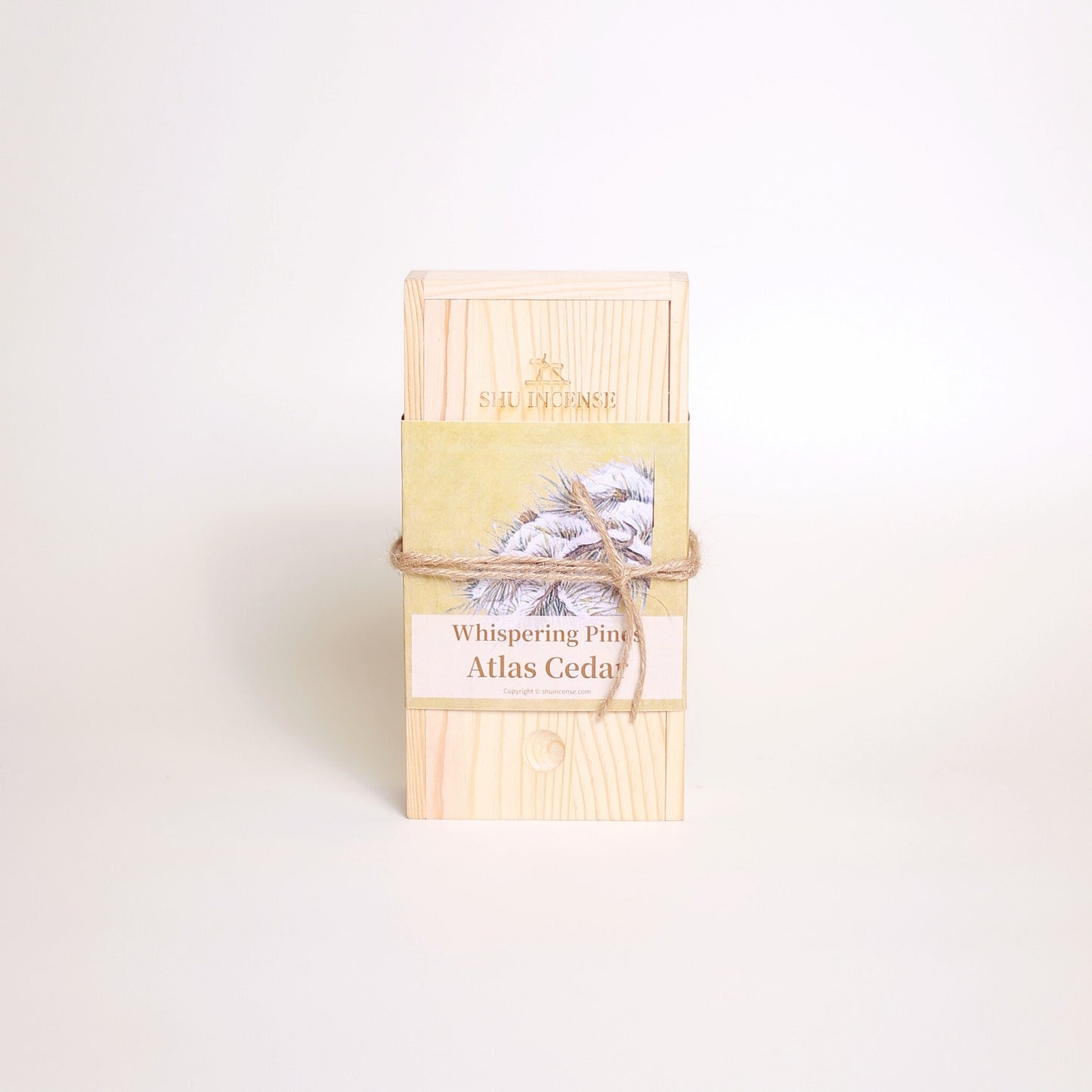 Whispering Pines cedar incense sticks in packaging | Whispering Pines